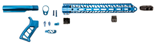 Timber Creek Enforcer AR Build Kit, Blue Anodized