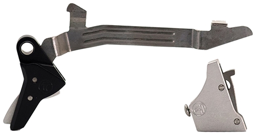 Timney Triggers Alpha Competition Trigger, Anodized Finish, Silver, Fits Large Frame Gen 3 & Gen 4 - 20, 21, 29, 30, 40 and 41 ALPHA GLOCK 3-4-LARGE-SILVER ALPHAGLOCK34LRGSILVR