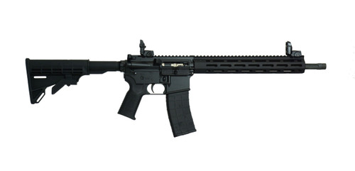 Tippmann Arms M4-22 Elite .22 LR, 16" Fluted Barrel, Black, Flip Up Sights, 25rd