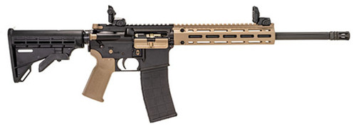 Tippmann Arms M4-22 Pro 22 LR, 16" Barrel, Flat Dark Earth Composite M-Lok Handgaurd/Grip, Black Rec, M4 Stock, 25rd