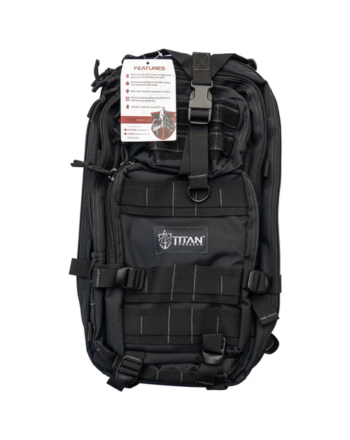 Titan Gear Talon Back Pack, Black