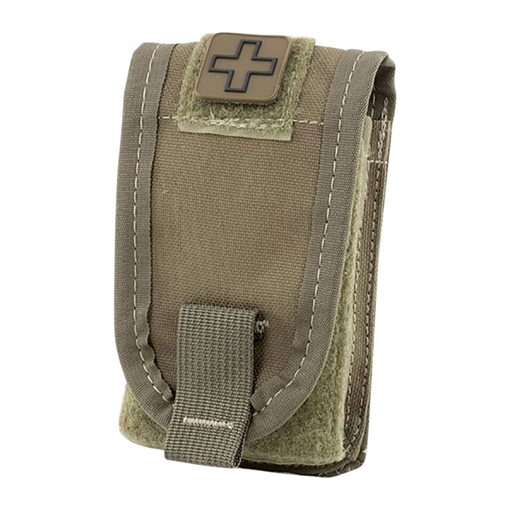 Eleven 10 TOURNIQUET/SELF-AID POUCH W/BELT ATTACHMENT RANGER GREEN E10-1005B-RGR