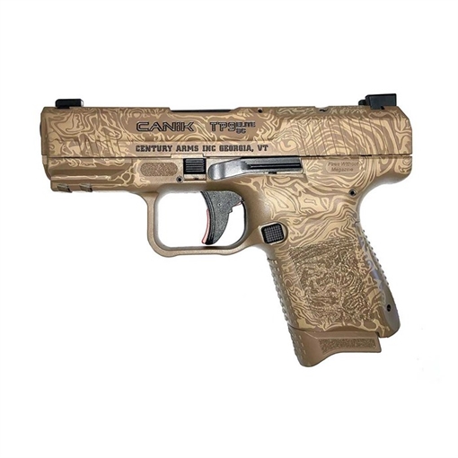 Canik TP9 ELITE SC 9MM 3.6'' BBL (1) 12RD & (1) 15RD DAMASCUS TAN HG5610DT-N