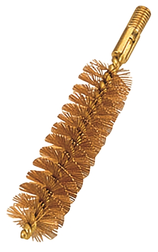 Traditions Cleaning Brush .50-.54 Cal Muzzleloader Firearm 10/32 Thread Brass Bronze Bristles A1278
