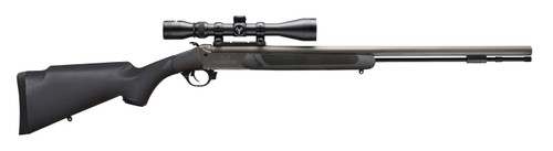 Traditions Nitrofire Muzzleloader .50 Cal, 26" Barrel, 3-9x40mm Duplex Scope, Black, 1rd
