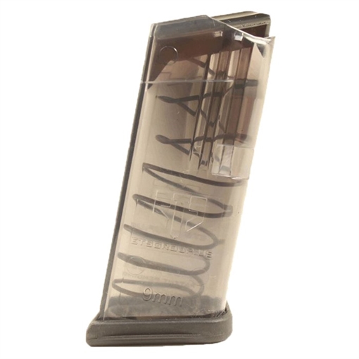 ELITE TACTICAL SYSTEMS GLOCK 26 POLY MAGAZINE SMOKE 10RD 9MM (00516) GLK-26
