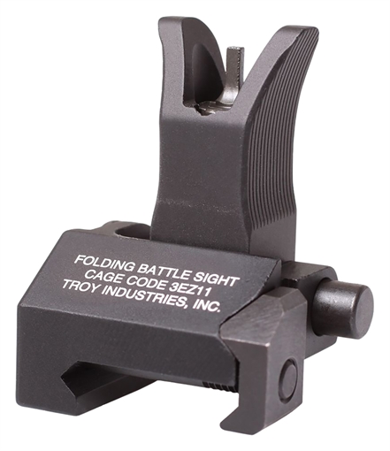 TROY Industries BattleSight, Folding Front Sight, M4 Style, Tritium, Picatinny, Black Finish, Updated 1-Piece Design SSIG-FBS-FMBT-01 SSIGFBSFMBT01