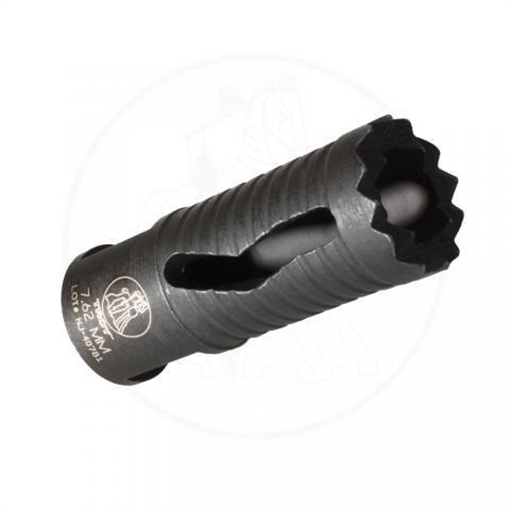 Troy Medieval Flash Suppressor - 6.8/7.62mmn 5/8"-24 Black SSUP-MED-06BT-00