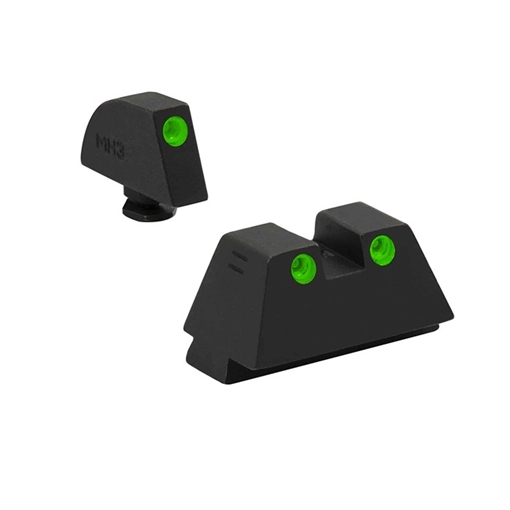 Meprolight SIGHT SET (FXD GRN/GRN) GLOCK 9&40 CAL SUPPRESSOR HEIGHT 0102243191