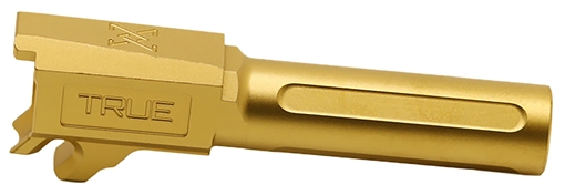 True Precision Barrel, 9MM, Gold Titanium Nitride, Fits Sig P365 TP-P365B-XG TPP365BXG
