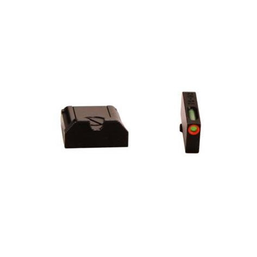 TRUGLO TFX Pro Brite-Site Day / Night Sight Set Fits All Glock Models Except 42 & 43 And M.O.S., U-Notch Rear Sight, Orange Focus Lock Ring Front Sight, Glows In The Dark No Batteries Or Light Exposure Required TG-TG13GLAPC