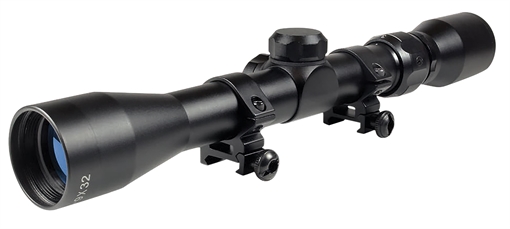 TruGlo Buckline Black Anodized 3-9x32mm 1" Tube BDC Reticle TG85393XB