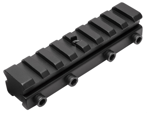 TruGlo 3/8 In. to Picatinny Mounting Adapter Matte Black Anodized TG8953B
