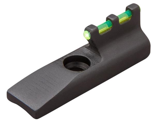 TruGlo Front Sight Green Fiber Optic Front/Black Frame Fits Browning Buck Mark Fits Ruger MK II/MK III/MK IV, 22/45, Front Post Screw Mount TG965G