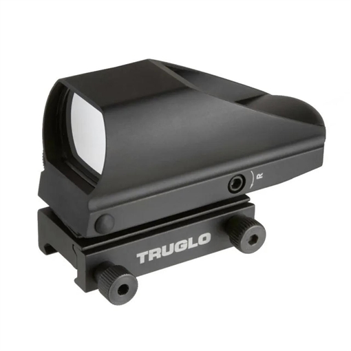 Truglo Tru-Brite 1x 34mm Illuminated 4 Pattern Red/Green CR2032 Lithium Black Matte TG8380BN