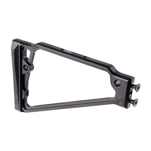 Jmac Customs TRIANGLE STOCK WITH RISE BLACK TS-8R