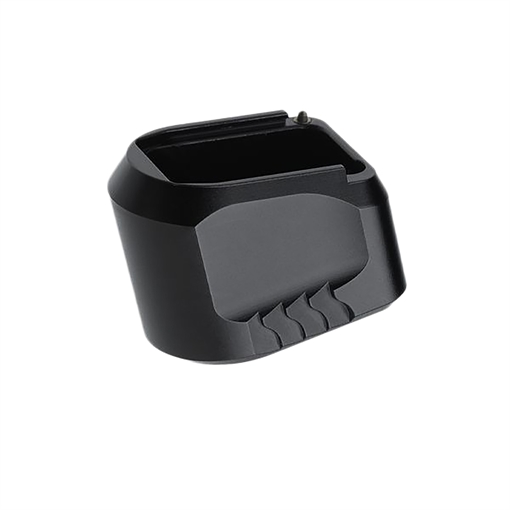 Tyrant CNC Magazine Extension 9mm/40 S&W Fits S&W M&P Full-Size Black Aerospace Grade Aluminum TDMPMAGEXFSBLK