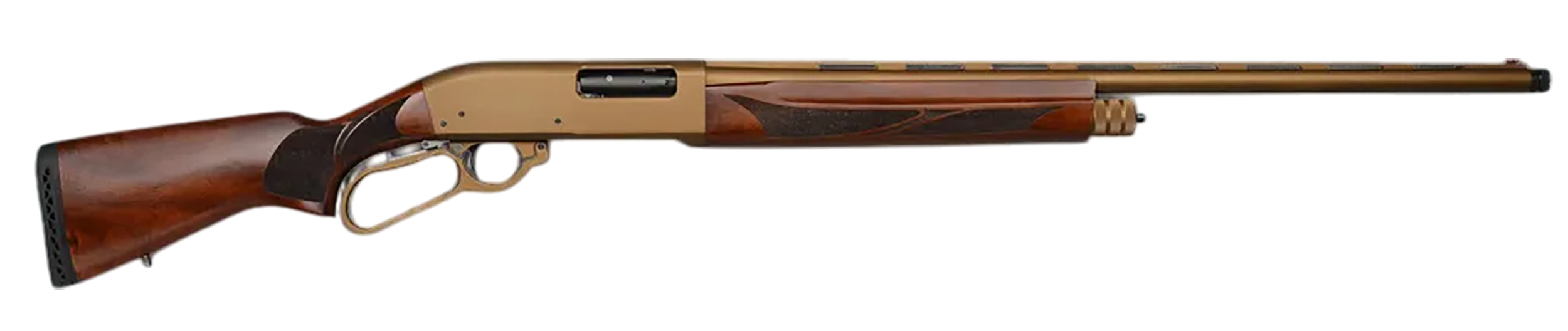 GForce Refuge Lever Shotgun GFLVR1228WBNZ, 12 Gauge, 28", 3" Chmbr, Turkish Walnut Stock, 4 Rds