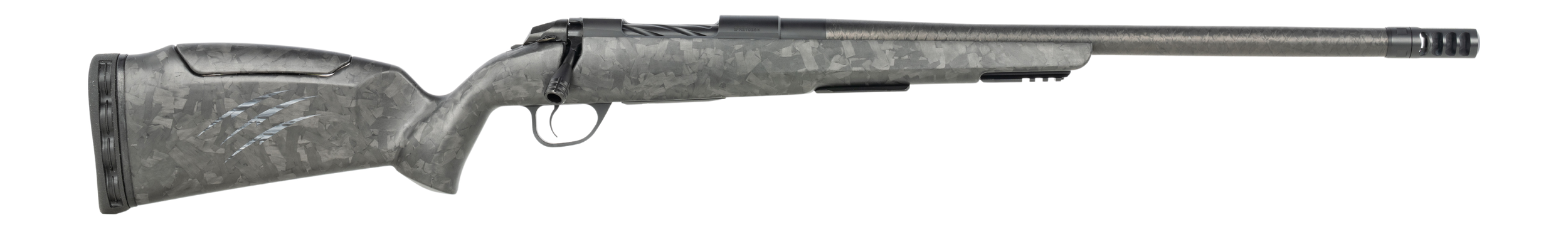 Fierce CT Rage LR Rifle RGETCLR22CM18BM, 22 Creedmoor, 18", Carbon Fiber Stock, 4 Rds