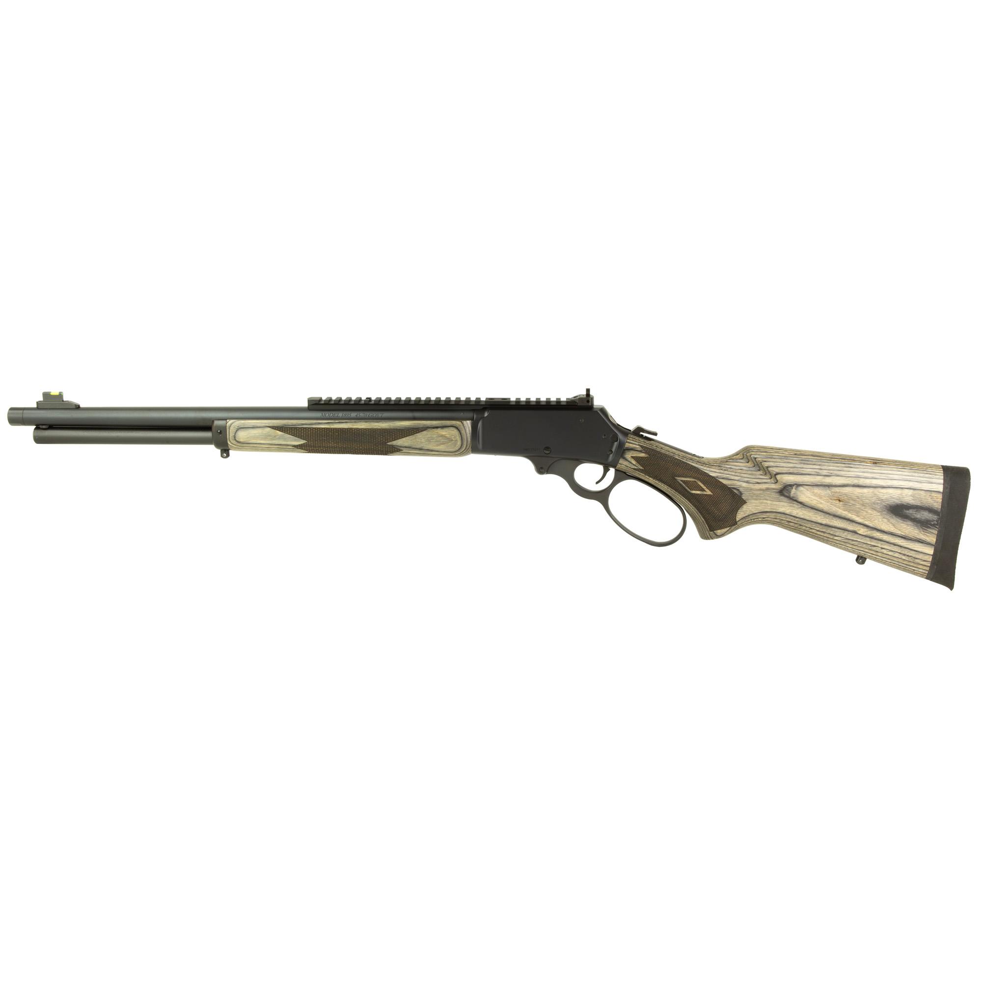Marlin 1895 Guide Gun Large Loop Lever Action Rifle 70479, 45-70 Govt, 19.1", Gray/Brown Laminate Stock, 6 Rds