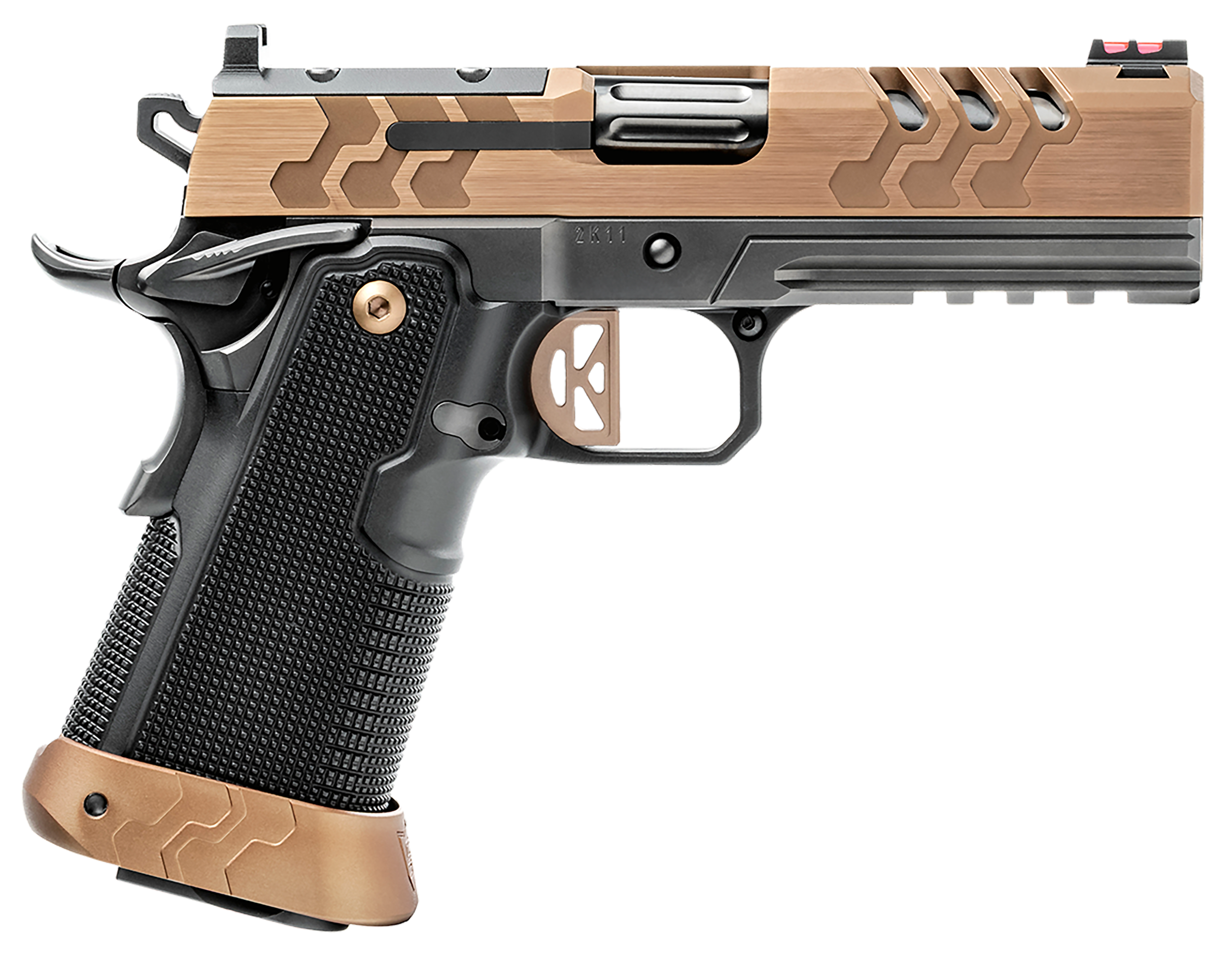 Kimber 2K11 Pro Coyote Optic Ready Pistol 3500063, 9mm, 4.25in, Kevlar Carbon Fiber Grips, Black DLC Finish, 19 Rds