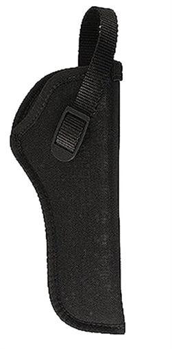 Uncle Mike's Sidekick Hip Holster OWB Size 03 Black Cordura Belt Loop Fits Med/Large DA Revolver Fits 5-6.50" Barrel Right Hand 81031