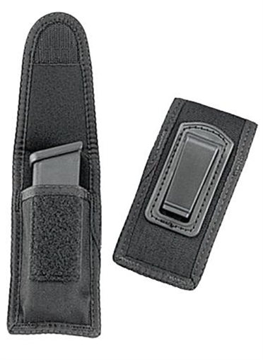 Uncle Mike's Under Cover Single Mag Case Single Black Kodra Nylon Belt Clip 88241
