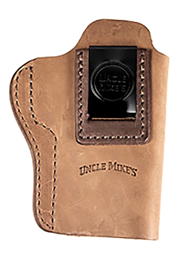 Uncle Mikes-leather(1791) Inside the Waistband IWB Size 05 Brown Leather Belt Clip Fits Sig P320 Right Hand UMIWB5BRWA