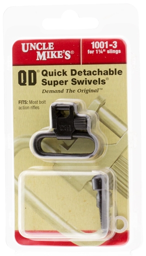 Uncle Mike's Super Swivel Blued 1.25" Steel Quick Detach MO10013