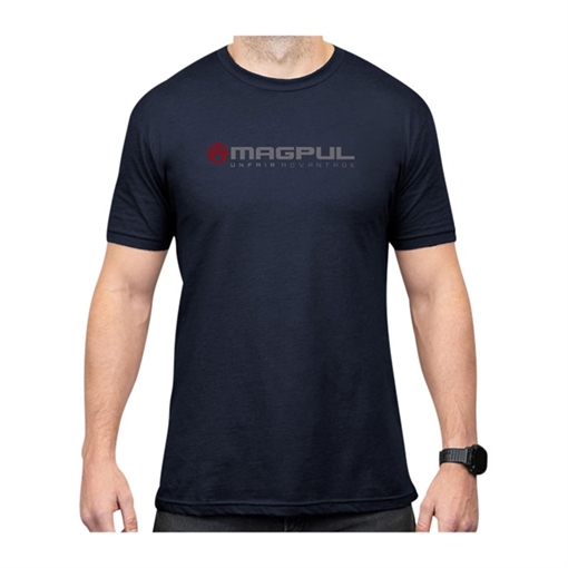Magpul UNFAIR ADVANTAGE COTTON T-SHIRT X-LARGE NAVY MAG1114-410-XL