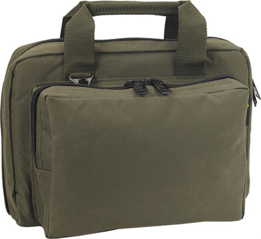 US PeaceKeeper Mini Range Bag Water Resistant OD Green 600D Polyester with 8 Mag Pockets, Lockable Zippers & Wraparound Handles 12.75" L x 8.75" H x 3" D Exterior Dimensions P21106