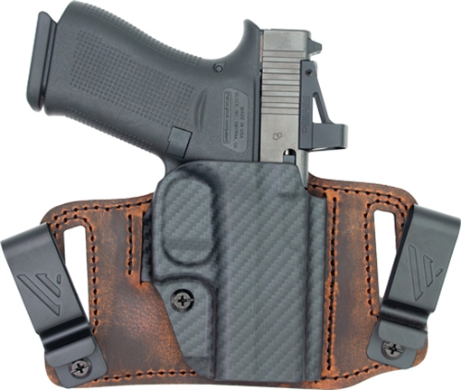 Versacarry Insurgent Deluxe IWB/OWB Brown Polymer Belt Clip Fits Sig P365 Right Hand INS201365