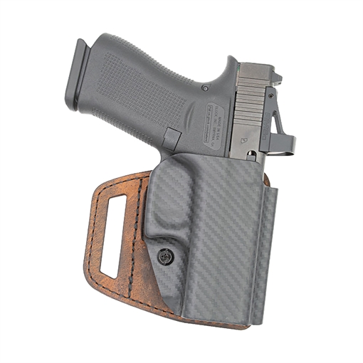 Versacarry V-Slide OWB Brown Leather/Polymer Belt Slide Fits Sig P365 Right Hand VSL211365