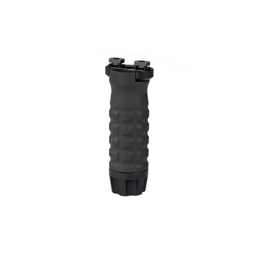 Samson Manufacturing Corp. Vertical Foregrip, Anodized Finish, Black, Fits M-LOK, Medium (3.5"), Grenade Design 04-05103-01 040510301