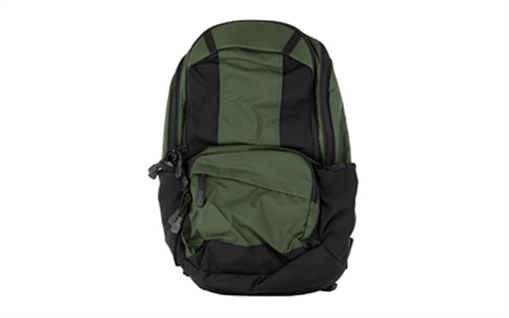 Vertx Ready Pack Gen 3, Backpack, Rudder Green/Black, Outside Dimensions: 19"H x 11.5"W x 7.5"D, CCW Compartment: 16.5"H x 11"W x 2"D, 20L Capacity, Nylon 5037-RDGN-IBK VTX5037RDGN/IBK