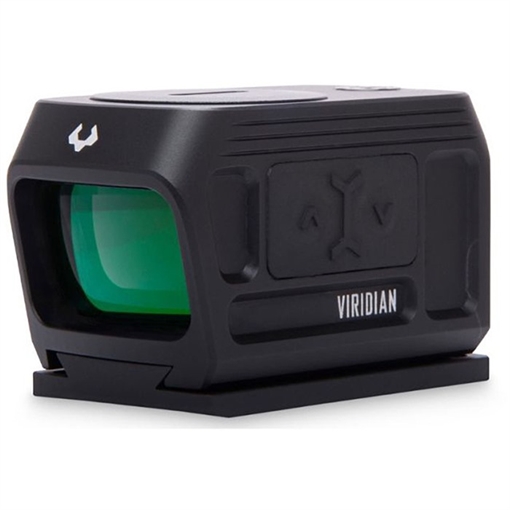 Viridian Weapon Technologies RFX45, Closed Emitter Optic, 3 MOA Green Dot, 1x24mm Objective, Compatible with Acro Footprint, Black, Includes MOS Adapter Plate, Fits Glock MOS 981-0051 9810051