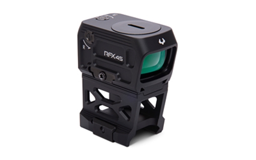 Viridian Weapon Technologies RFX45 Pro, Closed Emitter Optic, 3 MOA Green Dot, 1x24mm Objective, Compatible with Acro Footprint, Black, Includes MOS and RMR Adapter Plates, High and Low Picatinny Mounts, Fits Glock MOS 981-0052 9810052