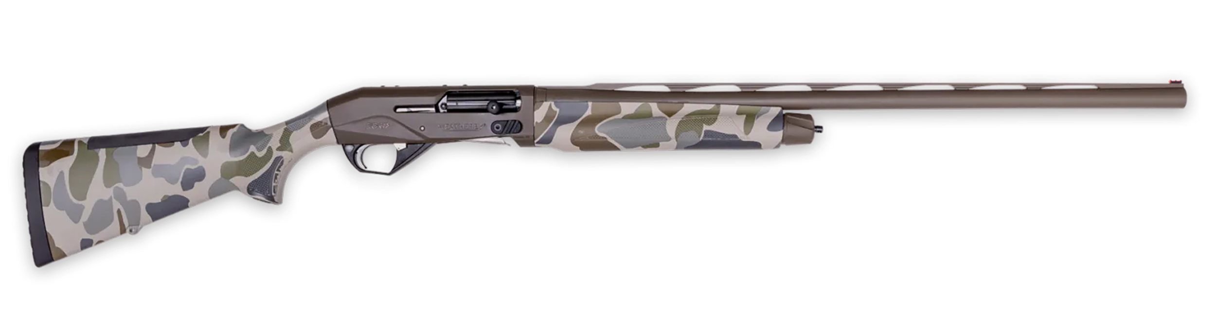 Weatherby Sorix Semi Auto Shotgun XSH1228SMG, 12 Gauge, 28", 3.50" Chmbr, Adjustable Hush Camo Synthetic Stock, 2 Rds