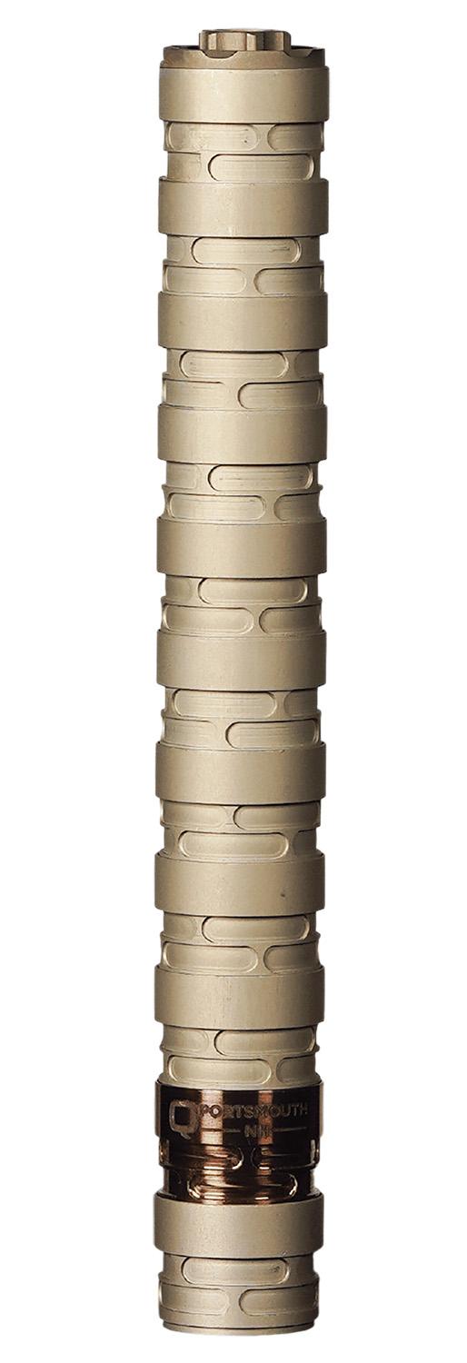 Q Erector 22 LR Suppressor – Tan/Blue