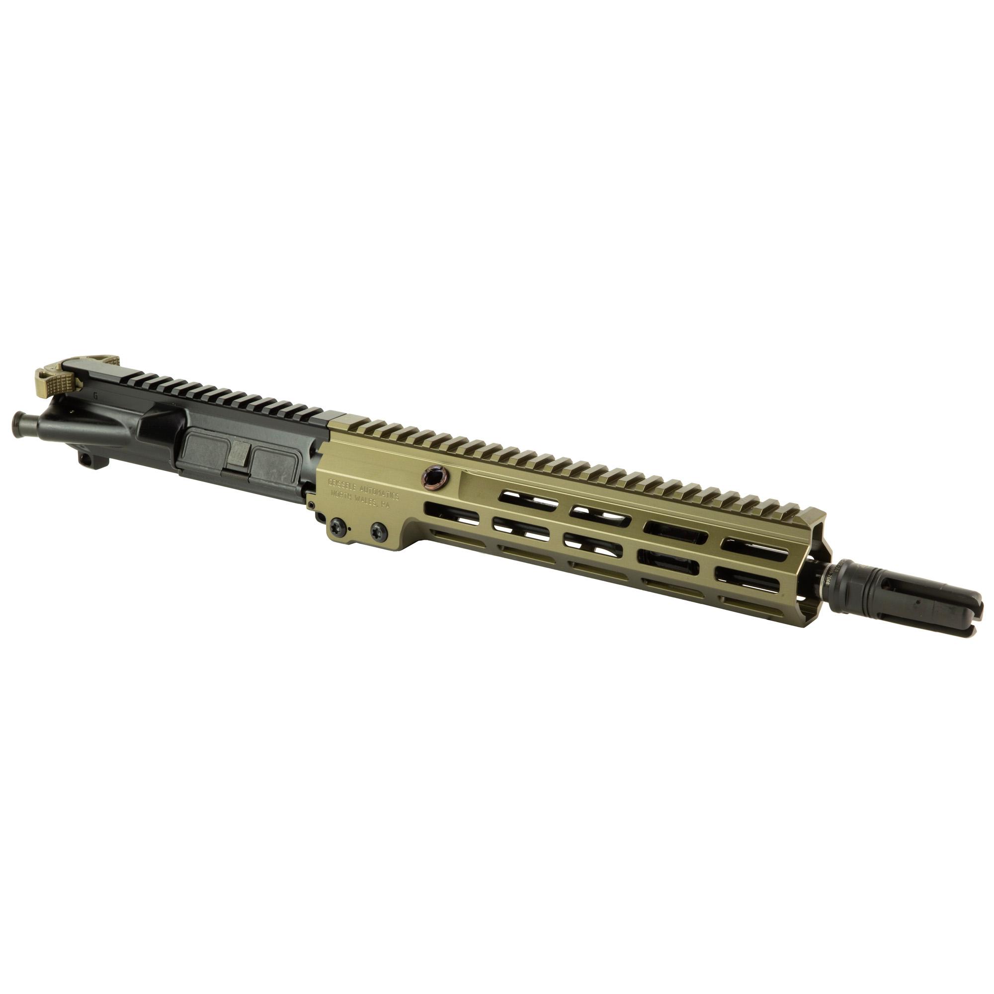 Geissele Automatics URG-I Complete Upper Receiver, 5.56 NATO 11.5", W/ Surefire 4 Prong Flash Hider, Desert Dirt Color (08-315)