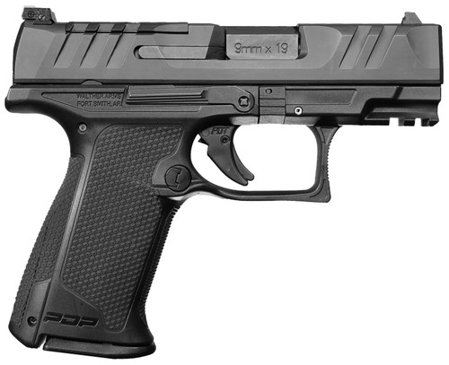 Walther PDP F-Series 9mm, 3.5" Barrel, Black, Polymer Frame, 15rd
