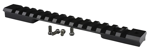 Warne Mountain Tech Tactical Rail Black Anodized Aluminum, HS Precision Savage Style Action/ Savage 110 (New), Long Action 0 MOA 7665M