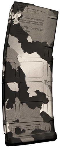 Weapon Works PMAG GEN M2 MOE 30rd Fits AR/M4 Silver Granite Polymer 228043