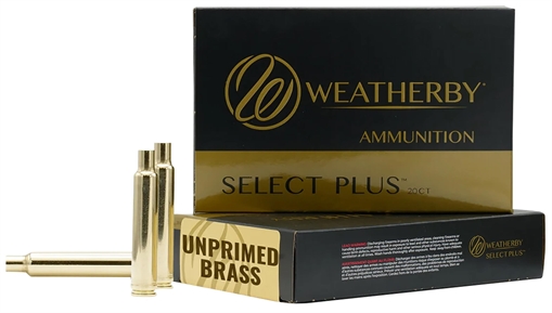 Weatherby Unprimed Cases 257WthbyMag Rifle Brass 20/Box BRASS257