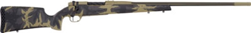 Weatherby Mark V Apex Rifle 300 Win 3rd Magazine 26" Barrel Tan and Brown with Muzzle Brake MAX01N300NR8B