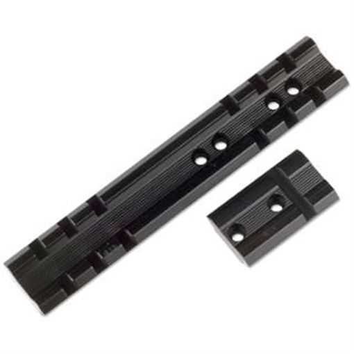 Weaver Standard Top Mount Aluminum Scope Base - Gloss Black - #85 - FRONT/REAR Browning A-Bolt Sako 48085