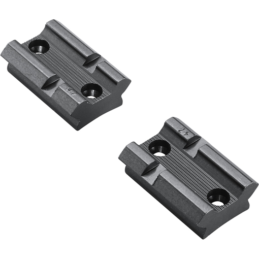 Weaver Weaver Classic Aluminum Base Pair Matte Black Browning ABolt Blister Pack 48462