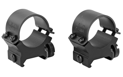 Weaver Sure Grip Detachable Aluminum Scope Rings (4-Screws) 1" High Matte Clam 0766830 49164