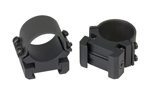 Weaver Sure Grip Windage Adjustable Aluminum Scope Rings (4-Screws) - 1" High Matte 0766832 49144
