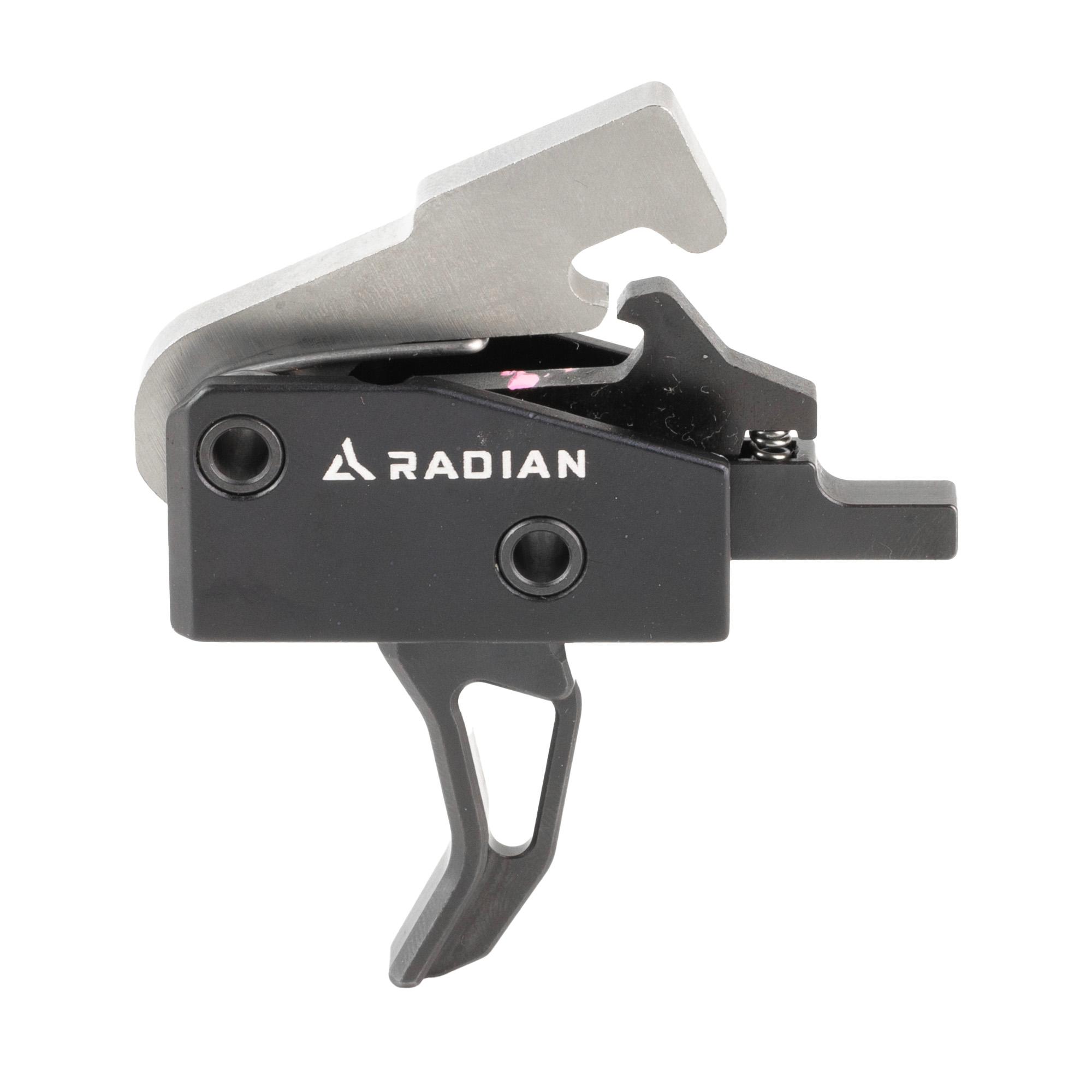 Radian Weapons Vertex Curved Trigger For AR-15 Rifles, Black (ACC-0016)
